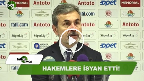 Aykut Kocaman'ın hakem isyanı