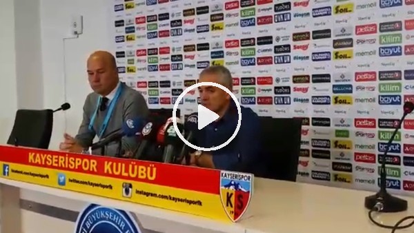 Rıza Çalımbay: İstediğimiz şeyleri yapamadık