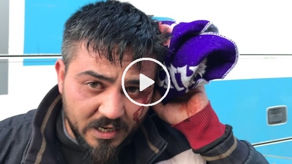 Hopa'da futbola yakışmayan görüntüler