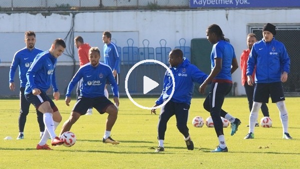 Trabzonspor, kupa mesaisine ara vermeden başladı