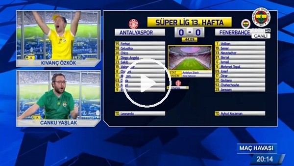 Giuliano'nun Antalyaspor'a attığı golde FB TV!