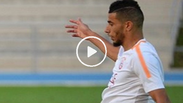 Belhanda antrenmanda hünerlerini sergiledi