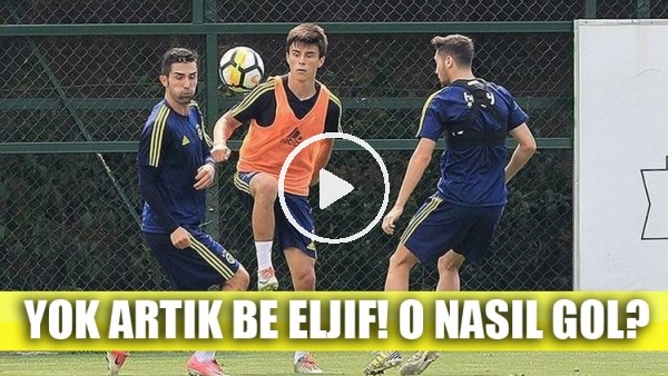 Fenerbahçeli Eljif Elmas'tan hazırlık maçında Zidane golü