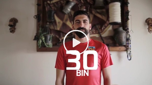 Kayserisporlu futbolculardan taraftara çağrı!