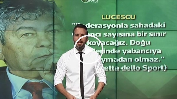 Lucescu: "Yabancı sayısına sınır koyacağız"