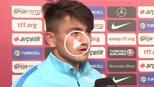 Cengiz Ünder: "Çok yeni bir takımız, umarım daha iyi yerlere gelip ülkemizi iyi temsil edeceğiz"