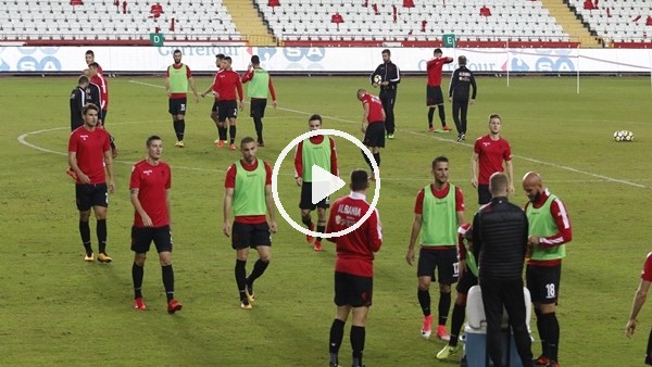 Arnavutluk, son çalışmasını yaptı