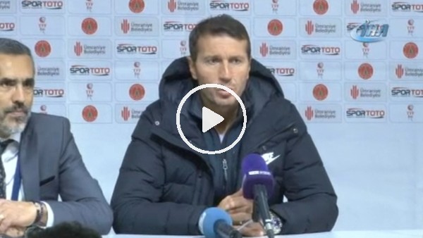 Bayram Bektaş: "Genç ve dinamik bir takımı yendik"