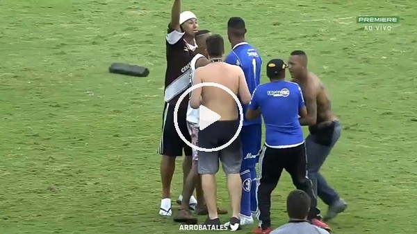 Küme düşmeme maçında kavga, tatil edildi!