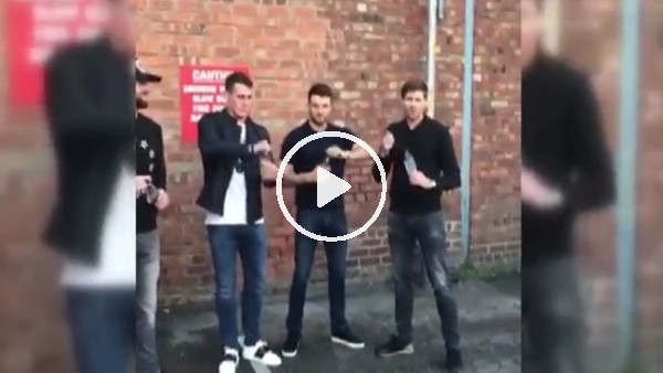 Steven Gerrard ve arkadaşlarından meydan okuma!