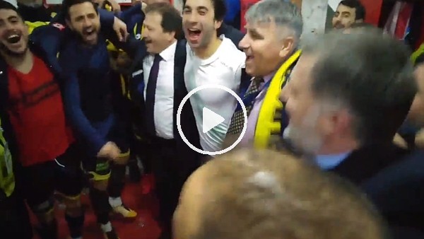 Ankaragücü galibiyeti kutladı