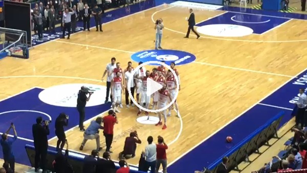 Letonya maçı sonrası büyük sevinç yaşandı!