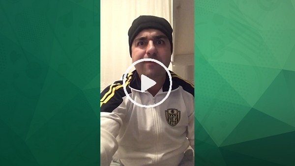Ankaragüçlü taraftardan güldüren Ali Ece taklidi