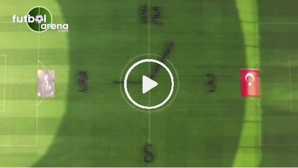 Beşiktaş'tan Vodafone Park'da 10 Kasım'a özel klip