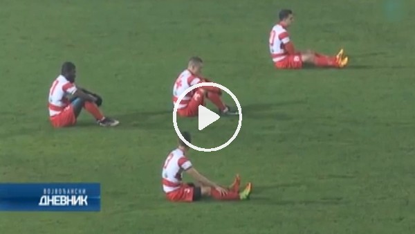 Sırbistan'da görülmemiş protesto!