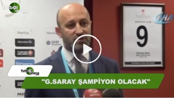 Cenk Ergün'den şampiyonluk iddiası! "Biz olacağız"