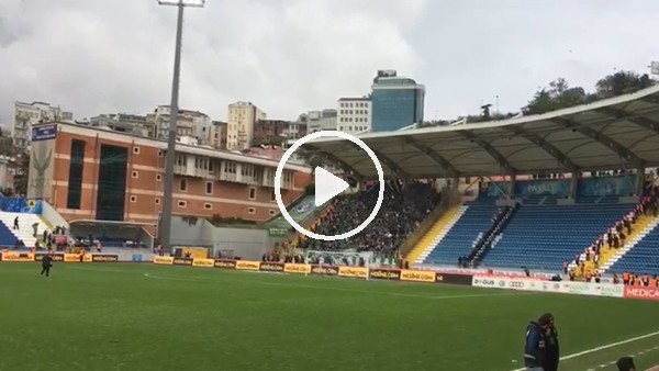 Kasımpaşa deplasmanındaki Bursasor taraftarı