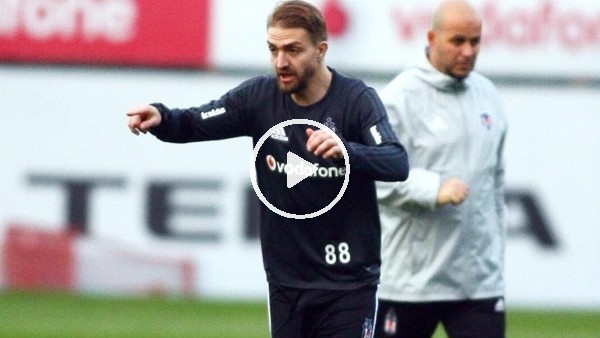 Beşiktaş'ta Caner Erkin idmana katıldı