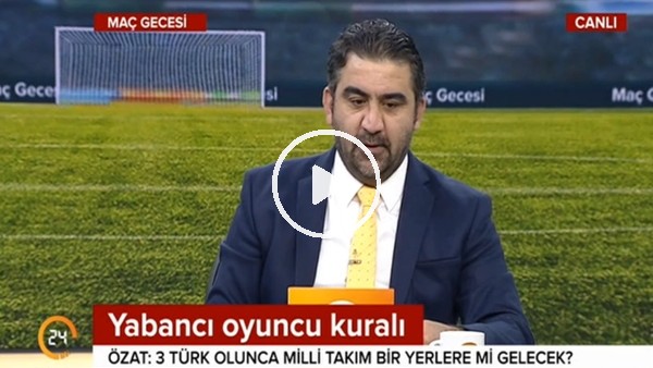 Ümit Özat'tan Türk futboluna Recep Tayyip Erdoğan tavsiyesi