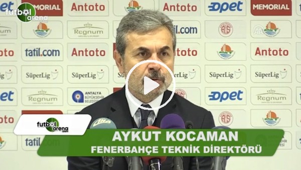 Aykut Kocaman hakemlere isyan etti