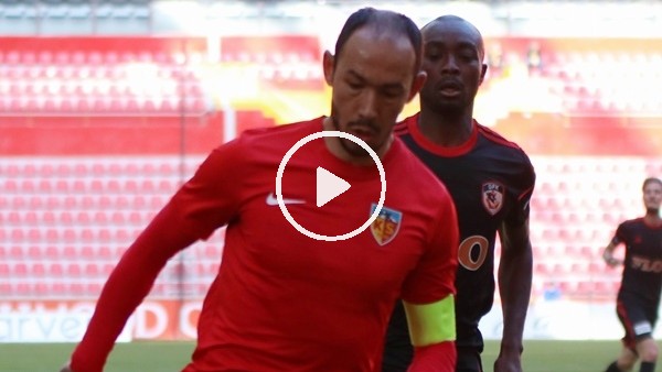 Kayserispor hazırlık maçında Gazişehir Gaziantep'i  yendi