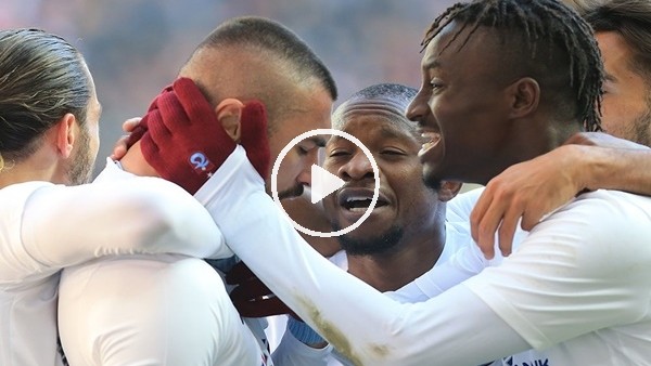 Sivasspor - Trabzonspor maçından kareler