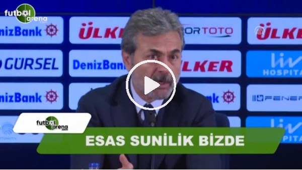 Aykut Kocaman: "Esas sunilik bizde"
