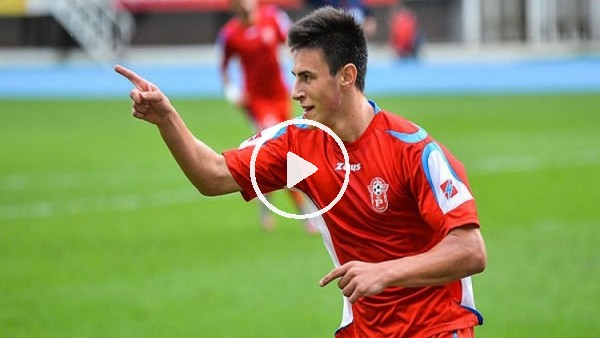 Eljif Elmas, Makedonya Milli Takımı'nda golünü attı