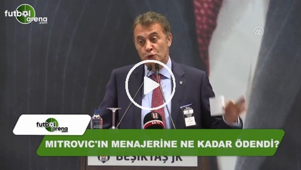 Mitrovic'in menajerine ne kadar ödendi?