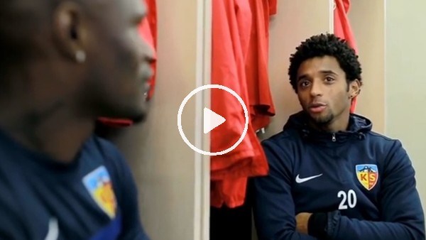 Kayserisporlu Badji'den güldüren Kayseri şivesi