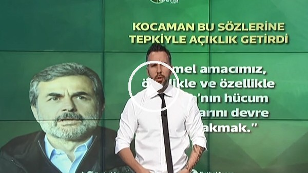 Aykut Kocaman bu sözlerine tepkiyle açıklık getirdi!