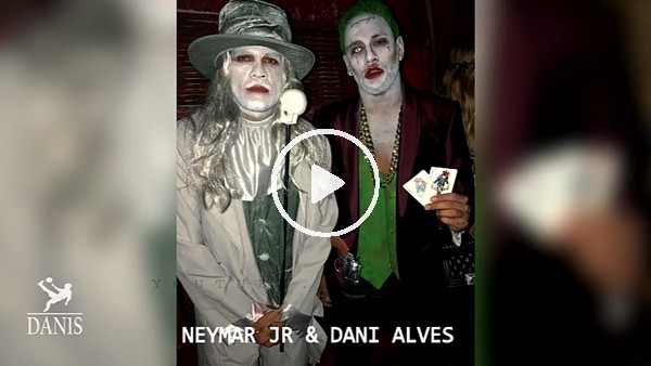 Yıldız futbolculardan "Cadılar Bayramı" kutlaması