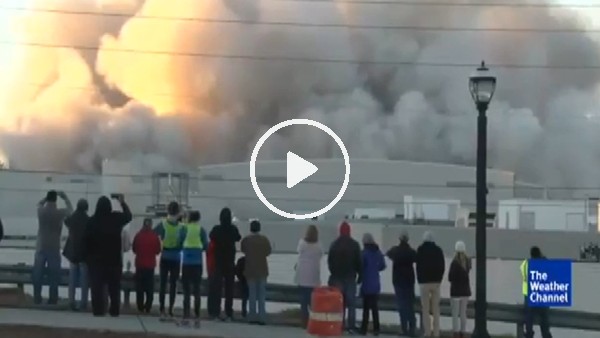 Georgia Dome böyle yıkıldı!