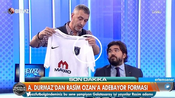 Abdülkerim Durmaz'dan Rasim Ozan'a Adebayor forması!