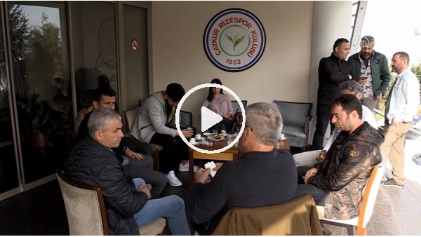 Rıza Çalımbay'dan Çaykur Rizespor Kulübüne ziyaret