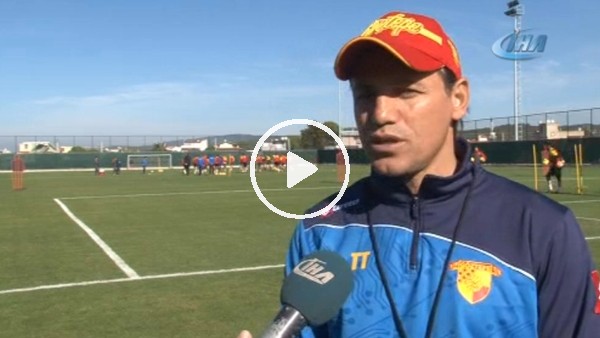 Tamer Tuna: "Akhisarspor maçıyla tekrar bir başlangıç yapacağız"