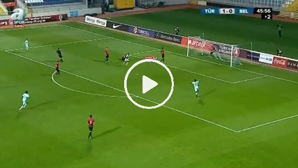 Türkiye 1-2 Belçika (Maç Özeti)