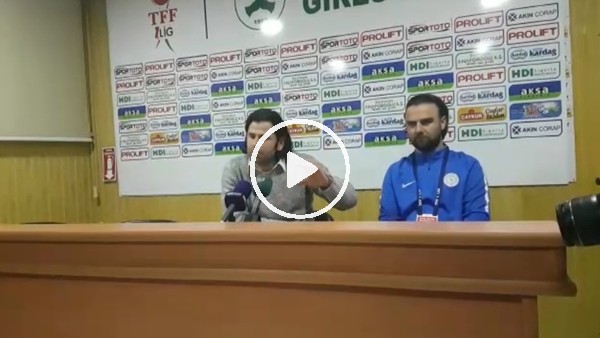 İbrahim Üzülmez: "Giresunspor ile bir sıkıntım yok"