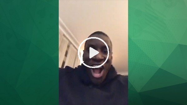 Demba Ba, Beşiktaş'ın derbideki attığı gollere böyle sevindi