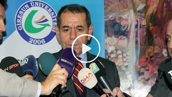 Dursun Özbek'ten yeni teknik direktör açıklaması