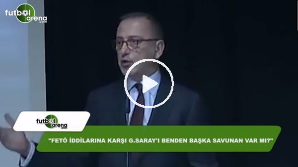 Fatih Altaylı: "Fetö iddialarına karşı Galatasaray'ı benden başka savunan var mı?"