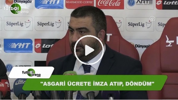 Ümit Özat: ''Ben asgari ücrete imza atıp, döndüm''