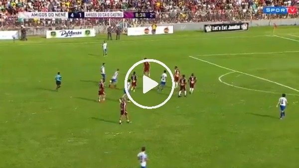 Neymar'ın yardım maçında attığı gol