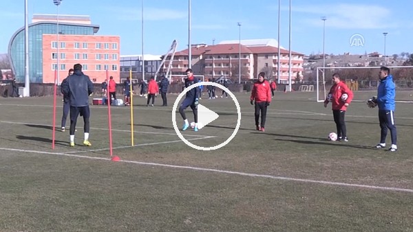 Kayserispor'da kupa maçı hazırlıkları