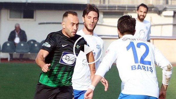 Akhisarspor 1-1 Ankara Demirspor (Maç özeti ve golleri)