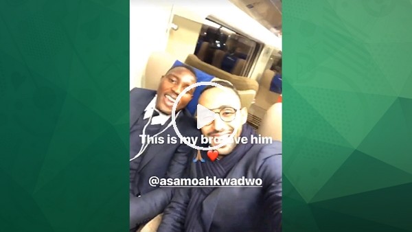 Benatia'dan Asamoah paylaşımı