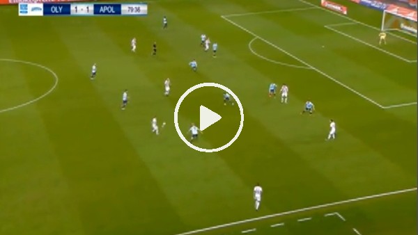 Karim Ansarifard sağ ayağının dışıyla harika vurdu!