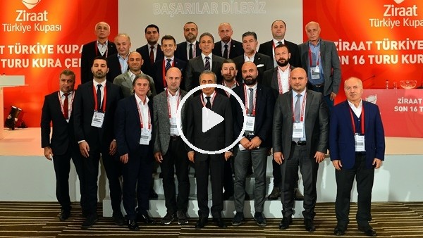 Ziraat Türkiye Kupası'nda Son 16 Turu eşleşmeleri belli oldu