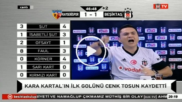 Cenk Tosun'un penaltı golünde BJK TV!