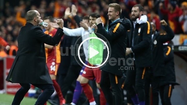 Galatasaray - Akhisarspor maçından kareler